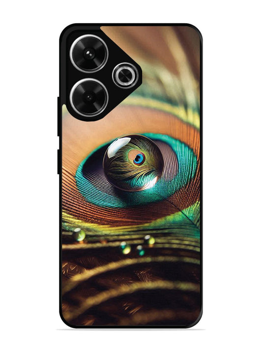 Xiaomi Redmi 13 5G Water Drop On Peacock Feather