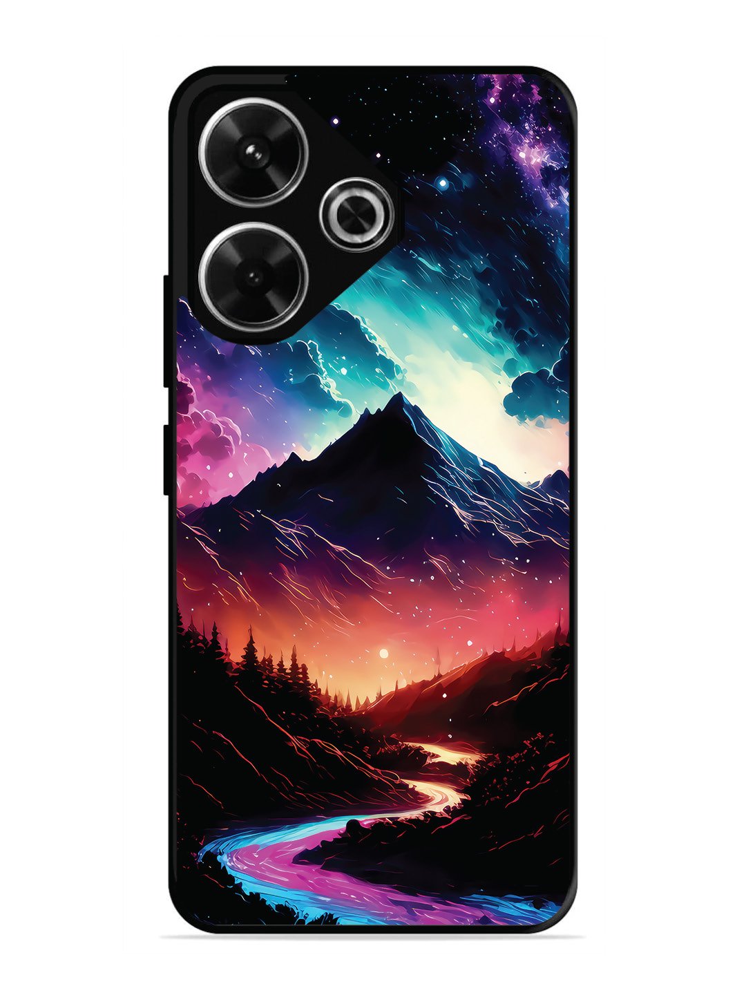 Xiaomi Redmi 13 5G mountain-valley-Colorful-cloud-at-night