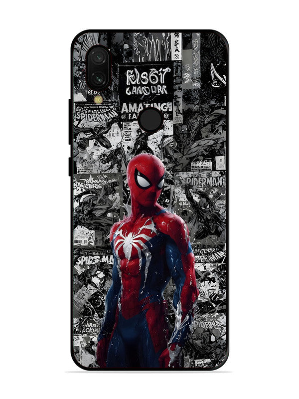 XIAOMI Redmi 7 Spiderman Highlighted on News Paper
