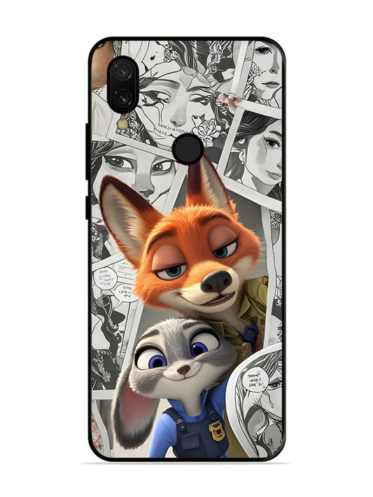 XIAOMI Redmi 7 Cute Nick wilde and judy hopps
