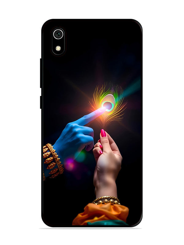 XIAOMI Redmi 7A Radha Krishna touching feather