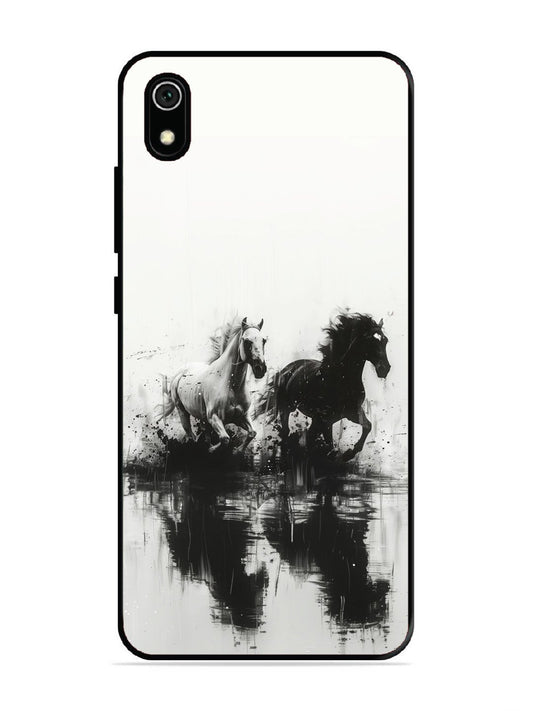 Xiaomi Redmi 7A Black & White Horse