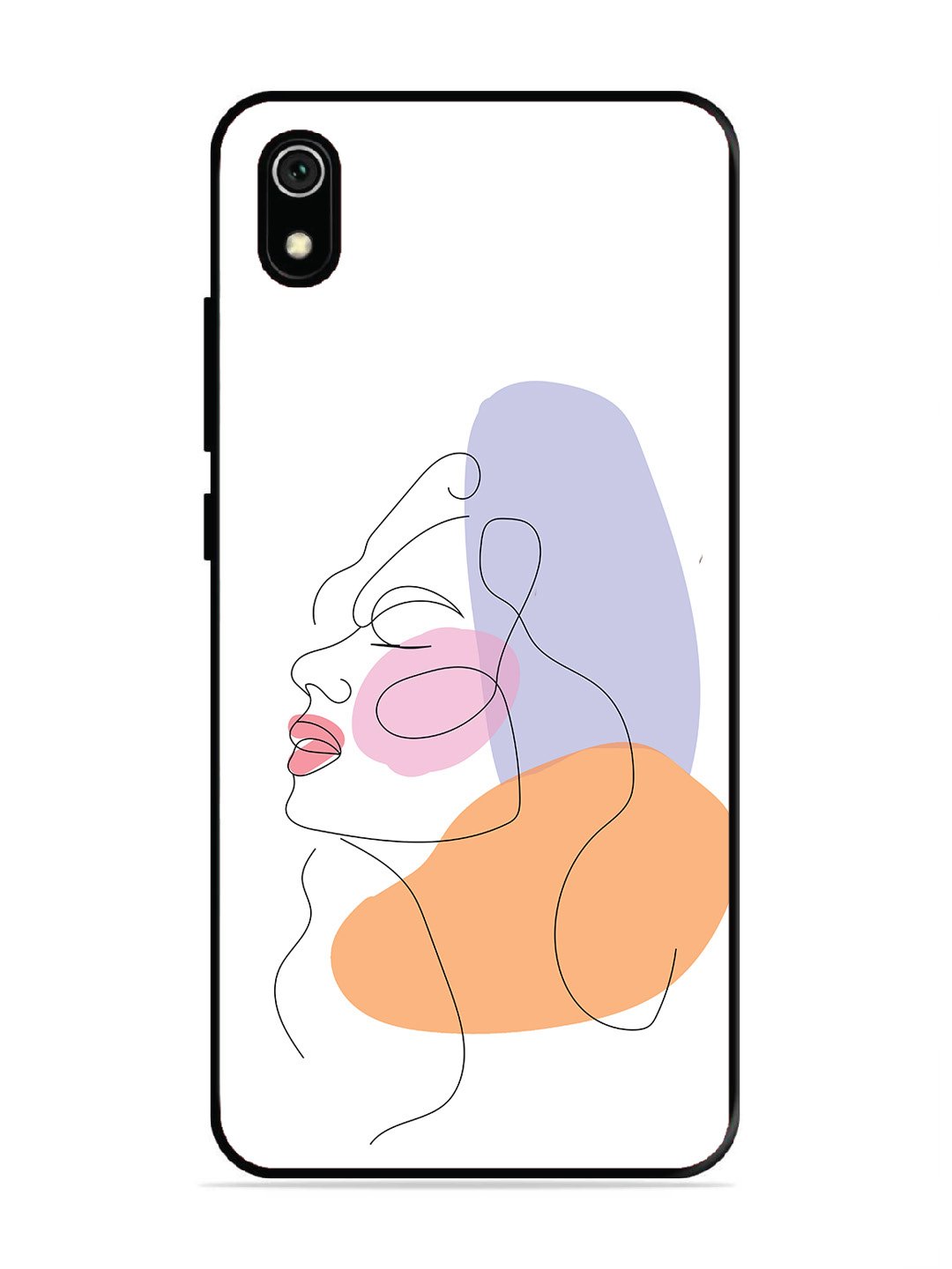 Xiaomi Redmi 7A Line Art Girl Face