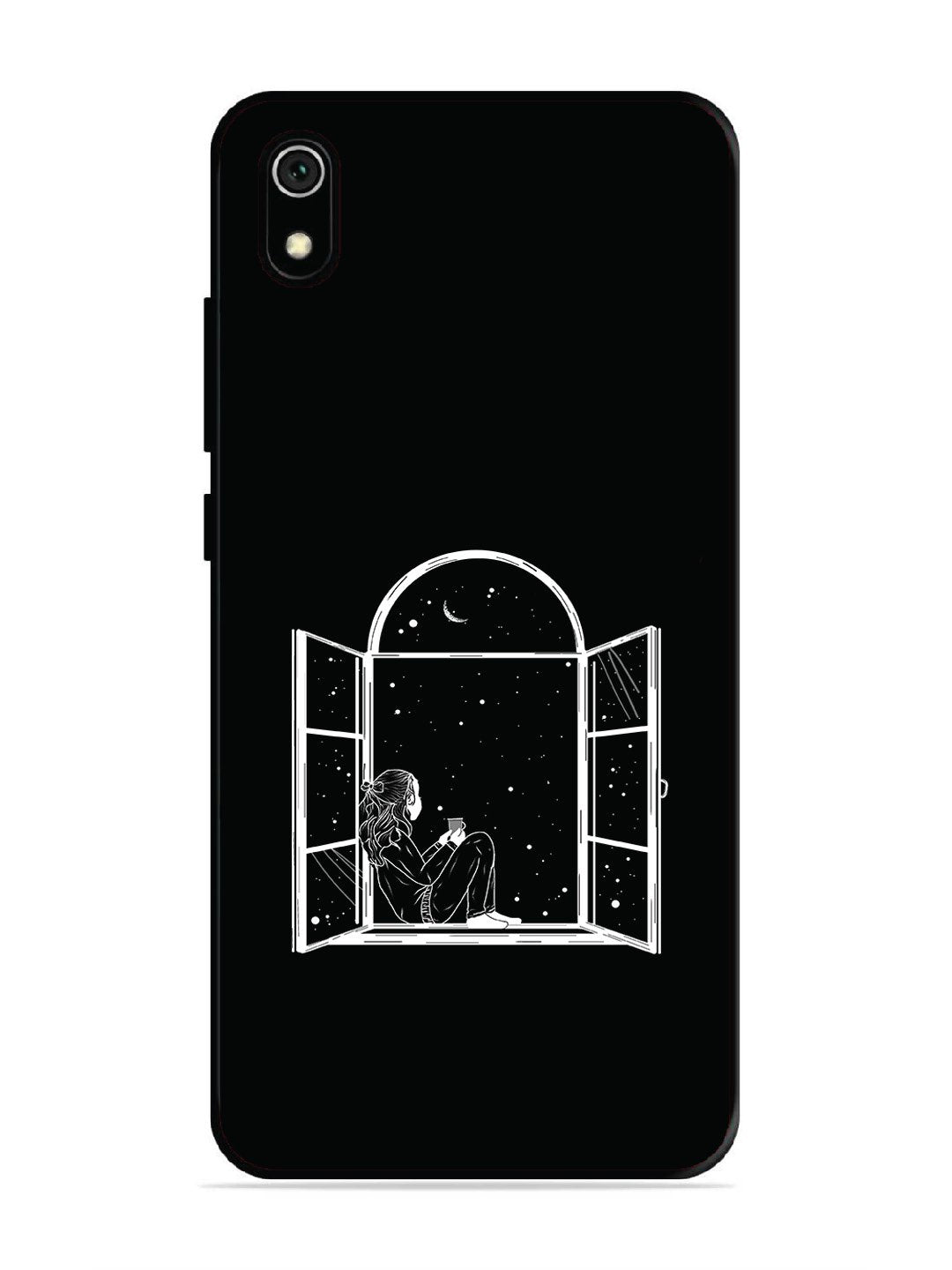 Xiaomi Redmi 7A Little Girl on Window