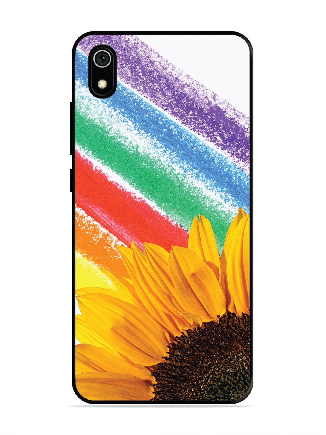 Xiaomi Redmi 7A Sunflower on Colourful Lines
