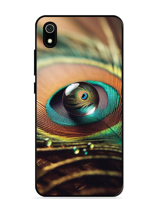 Xiaomi Redmi 7A Water Drop On Peacock Feather