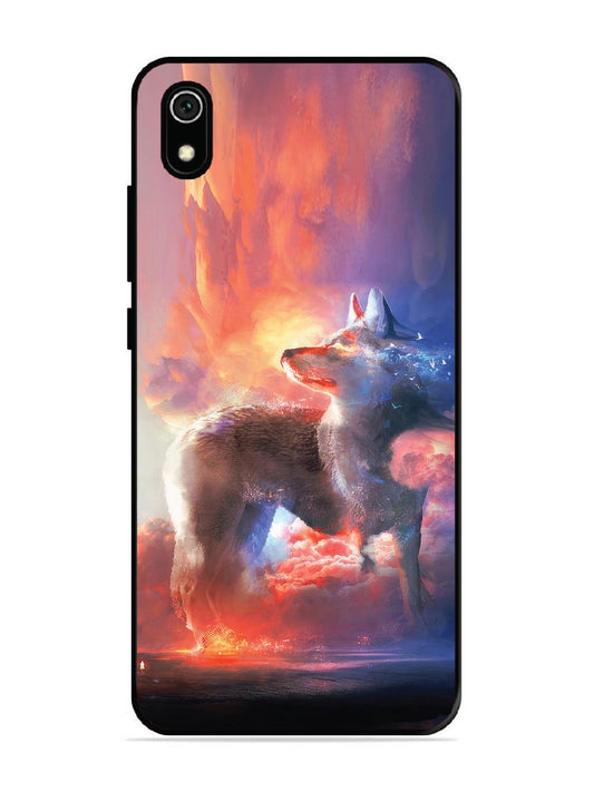 Xiaomi Redmi 7A wolf-fantasy-animal