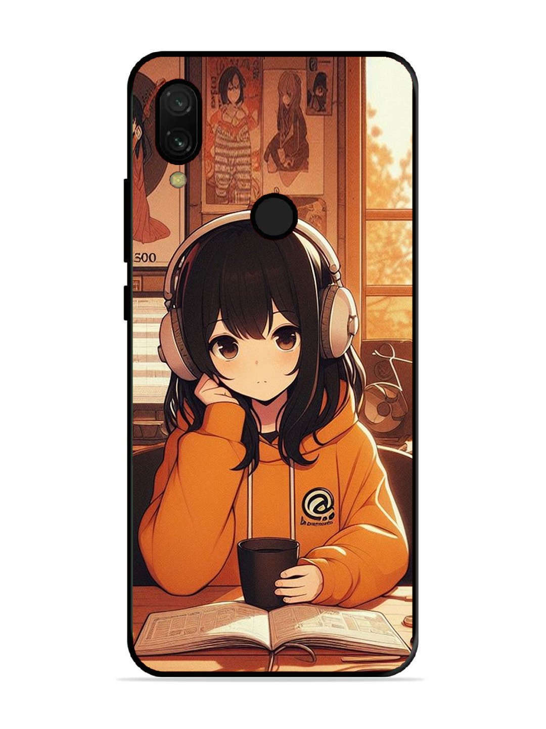Xiaomi Redmi 7 Cute Girl listening Music