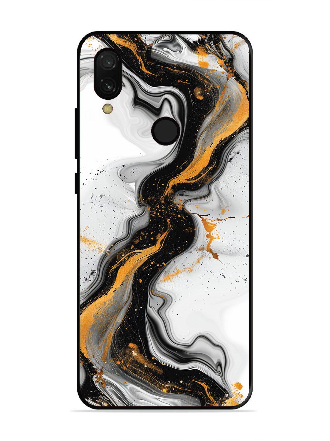 Xiaomi Redmi 7 Black And Golden Marble Essence