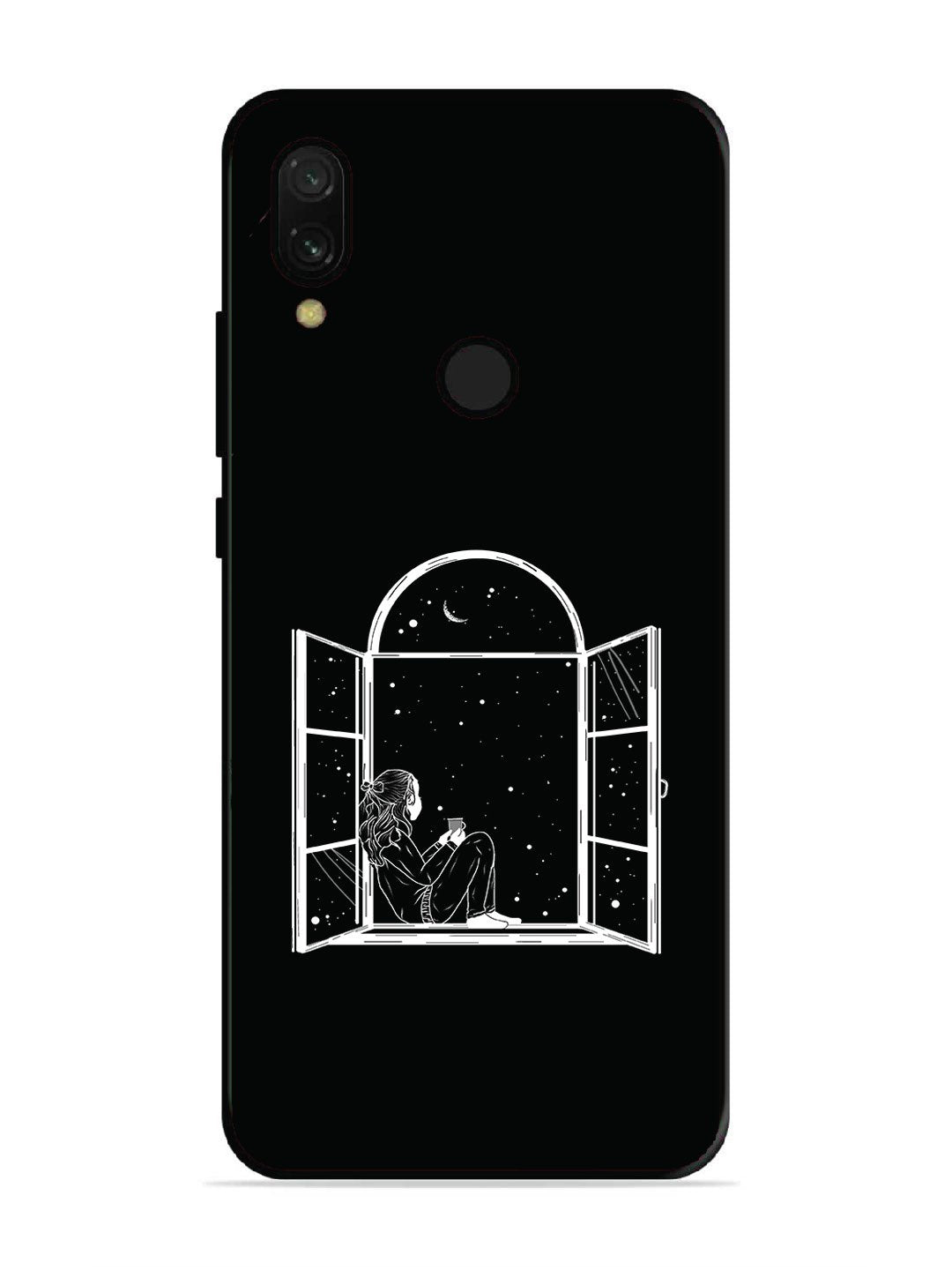 Xiaomi Redmi 7 Little Girl on Window