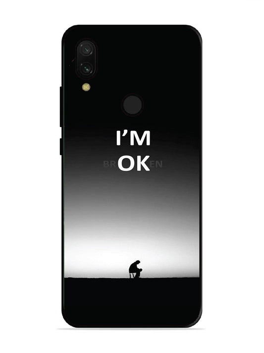 Xiaomi Redmi 7 I'm Broken A man on Chair Alone