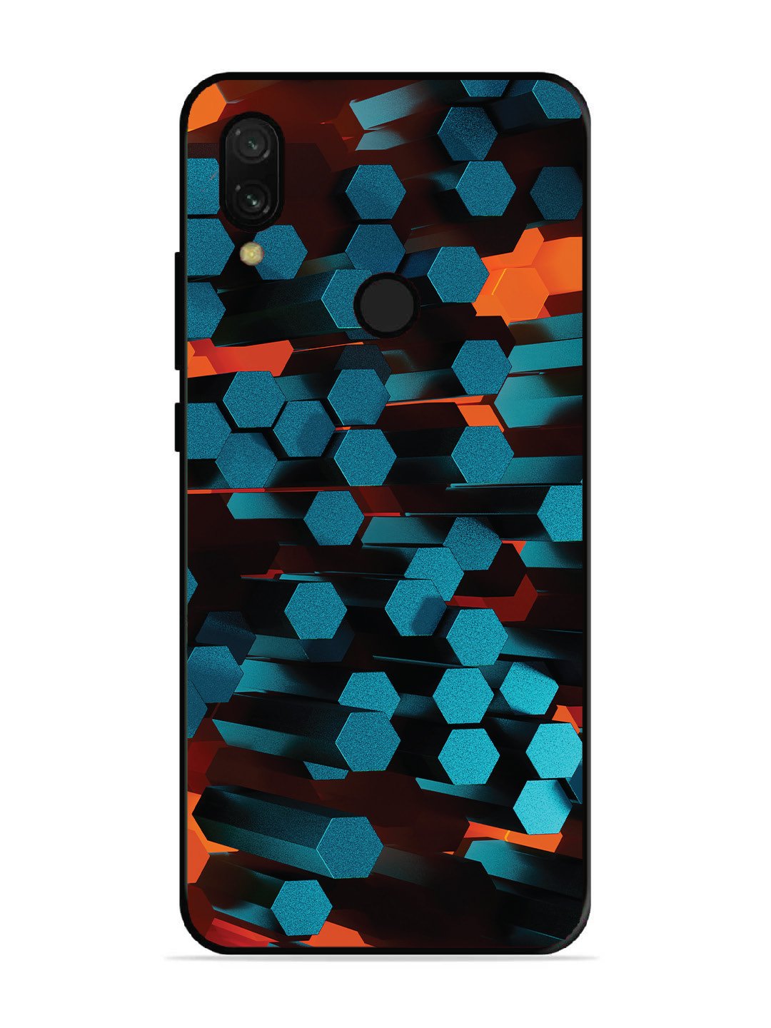 Xiaomi Redmi 7 Hexagon 3D Abstract