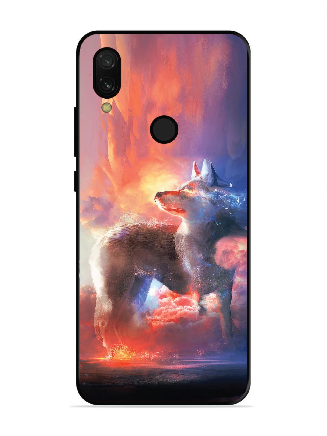 Xiaomi Redmi 7 wolf-fantasy-animal