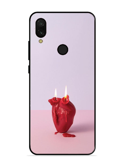Xiaomi Redmi 7 A Lighted Heart Candle