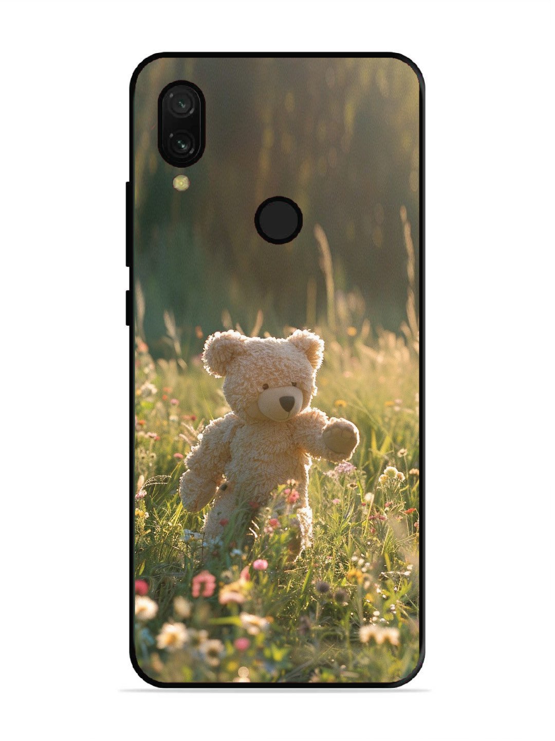 Xiaomi Redmi 7 Teddy Bear Outdoors