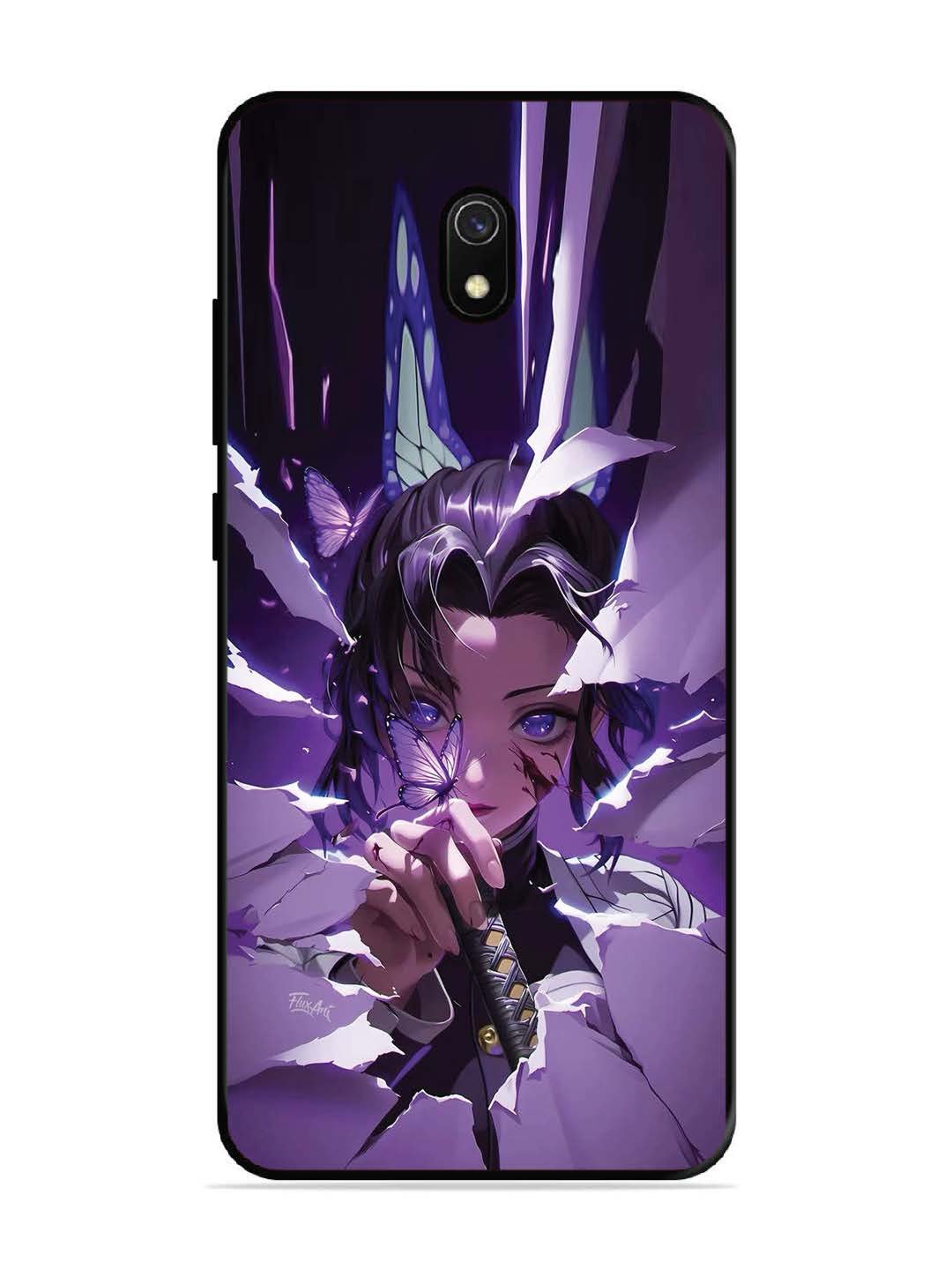 Xiaomi Redmi 8A Purple Butterfly Hashira