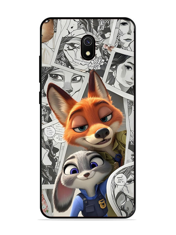 XIAOMI Redmi 8A Cute Nick wilde and judy hopps