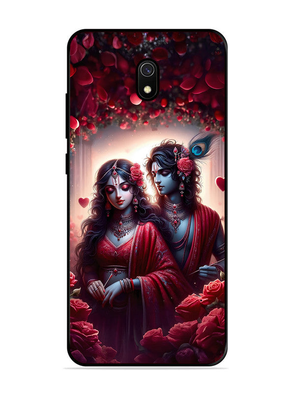 XIAOMI Redmi 8A Couples in Red theme like Radha Krishna