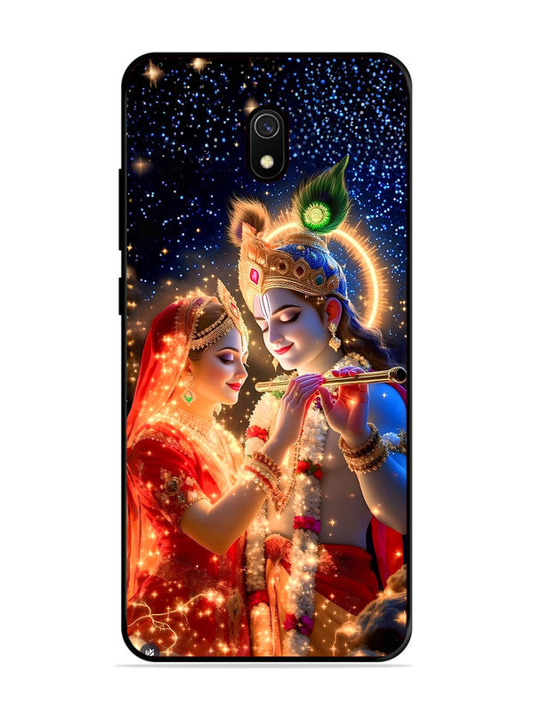 XIAOMI Redmi 8A Radha Krishna posing with flute