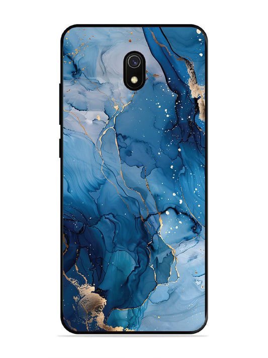 Xiaomi Redmi 8A Oceanic Pattern with Golden Sprinkles