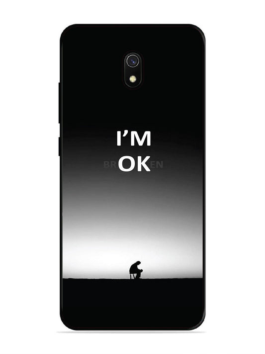 Xiaomi Redmi 8A I'm Broken A man on Chair Alone