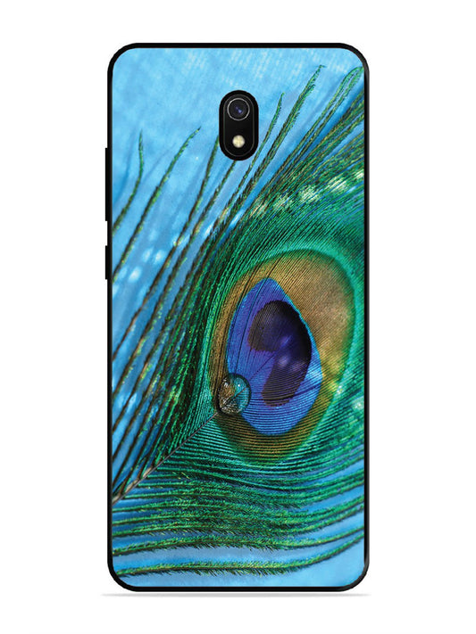 Xiaomi Redmi 8A A drop on Peacock Feather