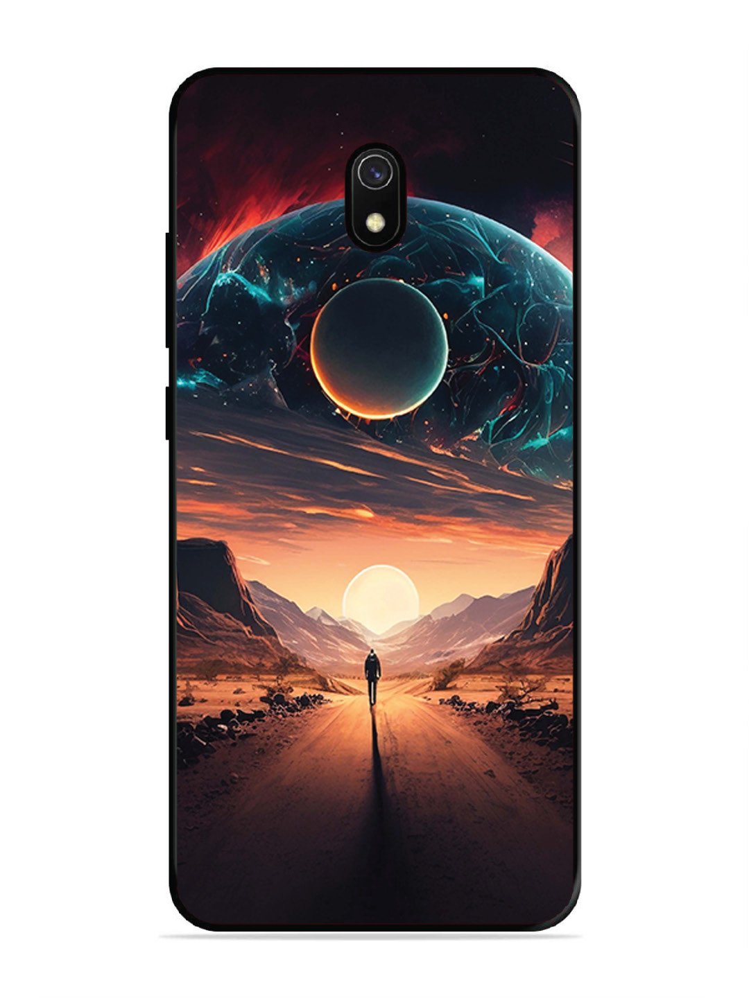 Xiaomi Redmi 8A Sunset with space scene