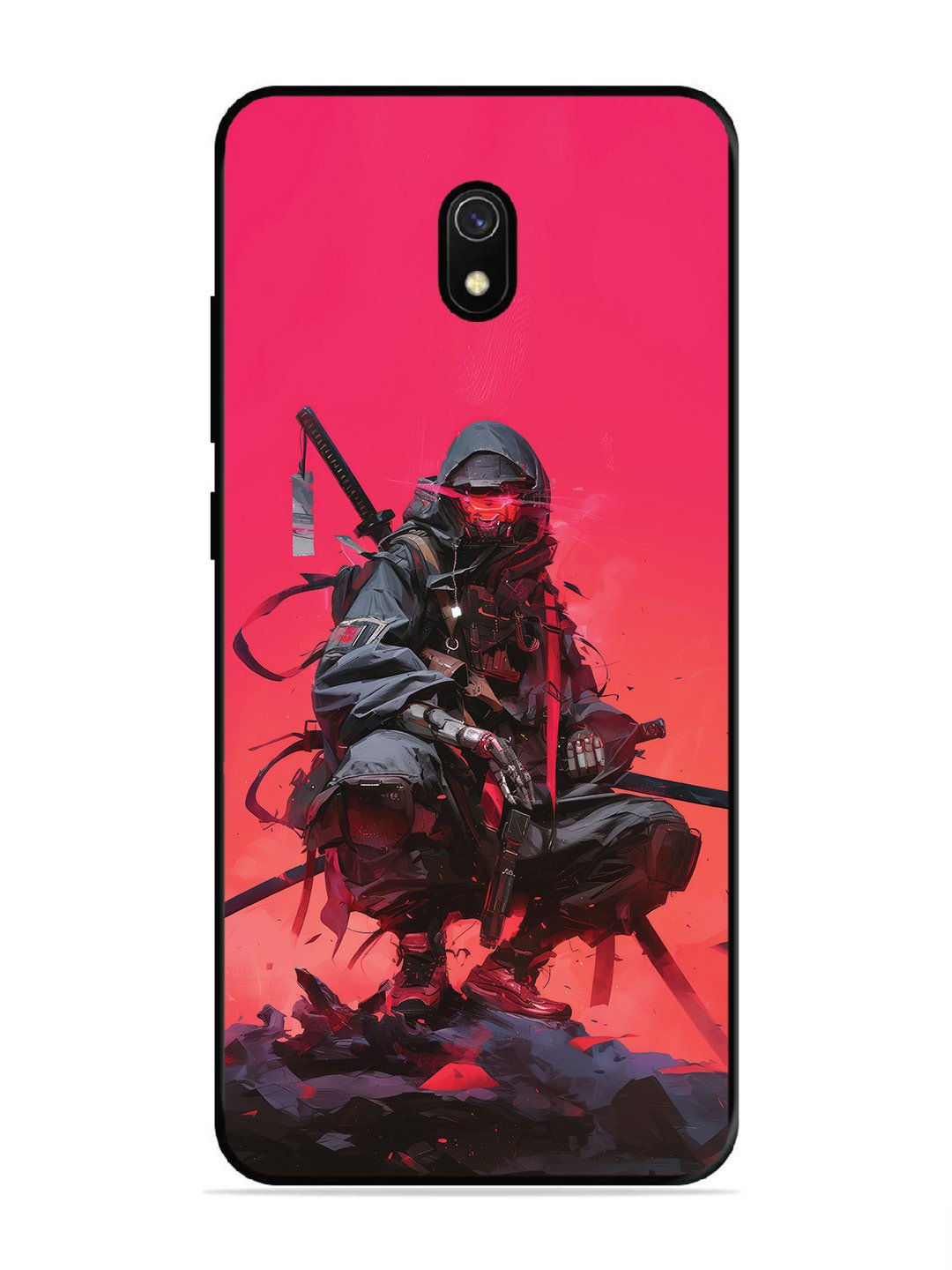 Xiaomi Redmi 8A Cyberpunk Ninja Katana