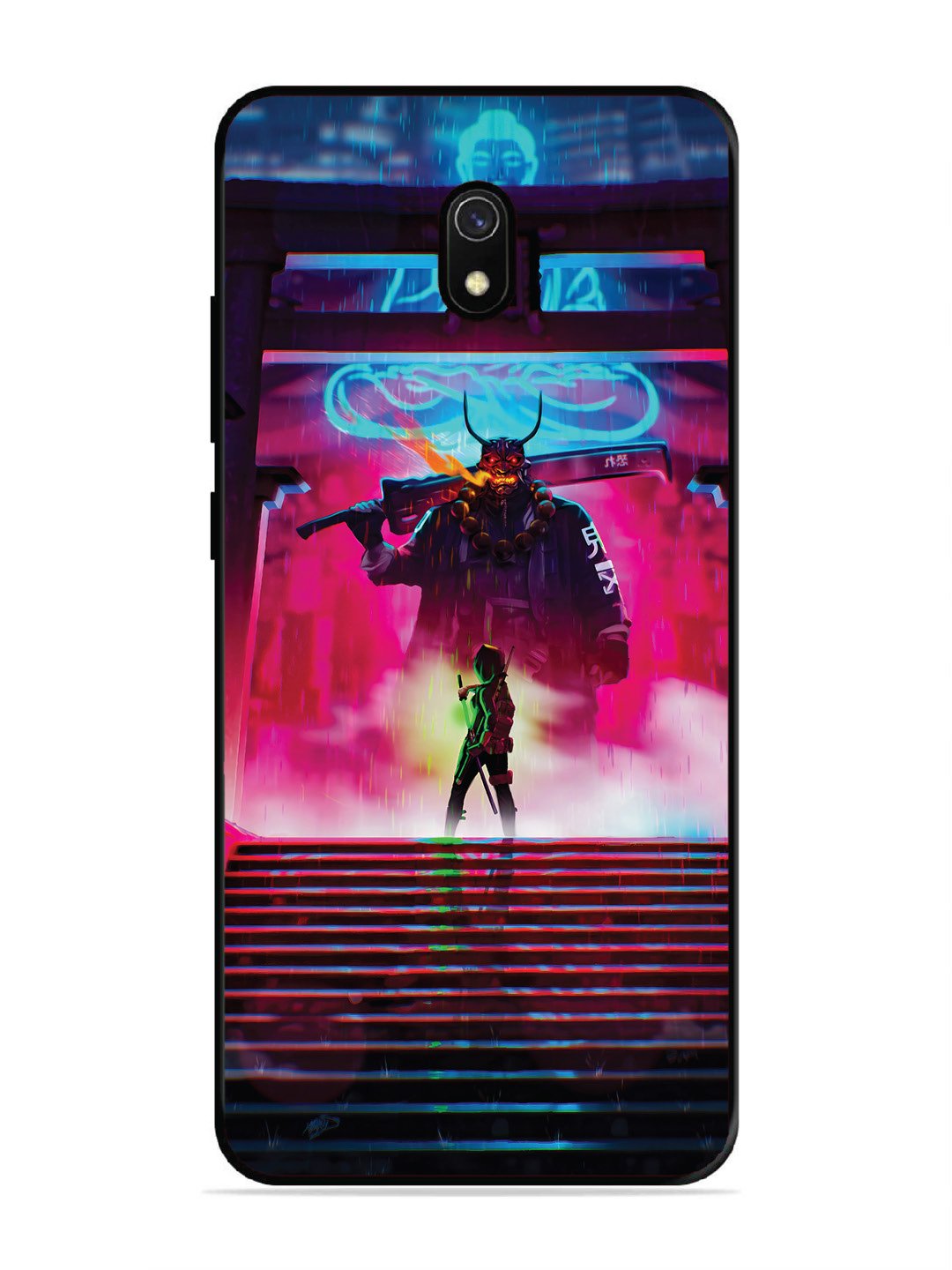 Xiaomi Redmi 8A Cyberpunk Yokai Monster