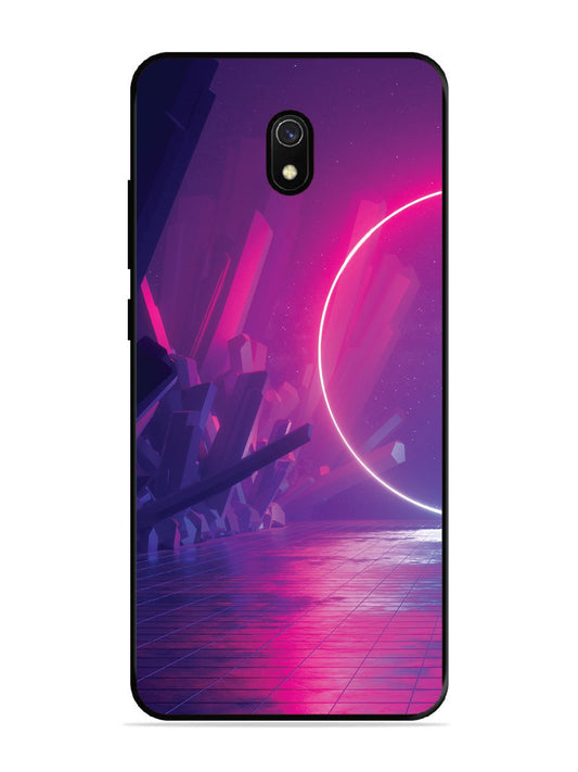 Xiaomi Redmi 8A abstract with Neon Light