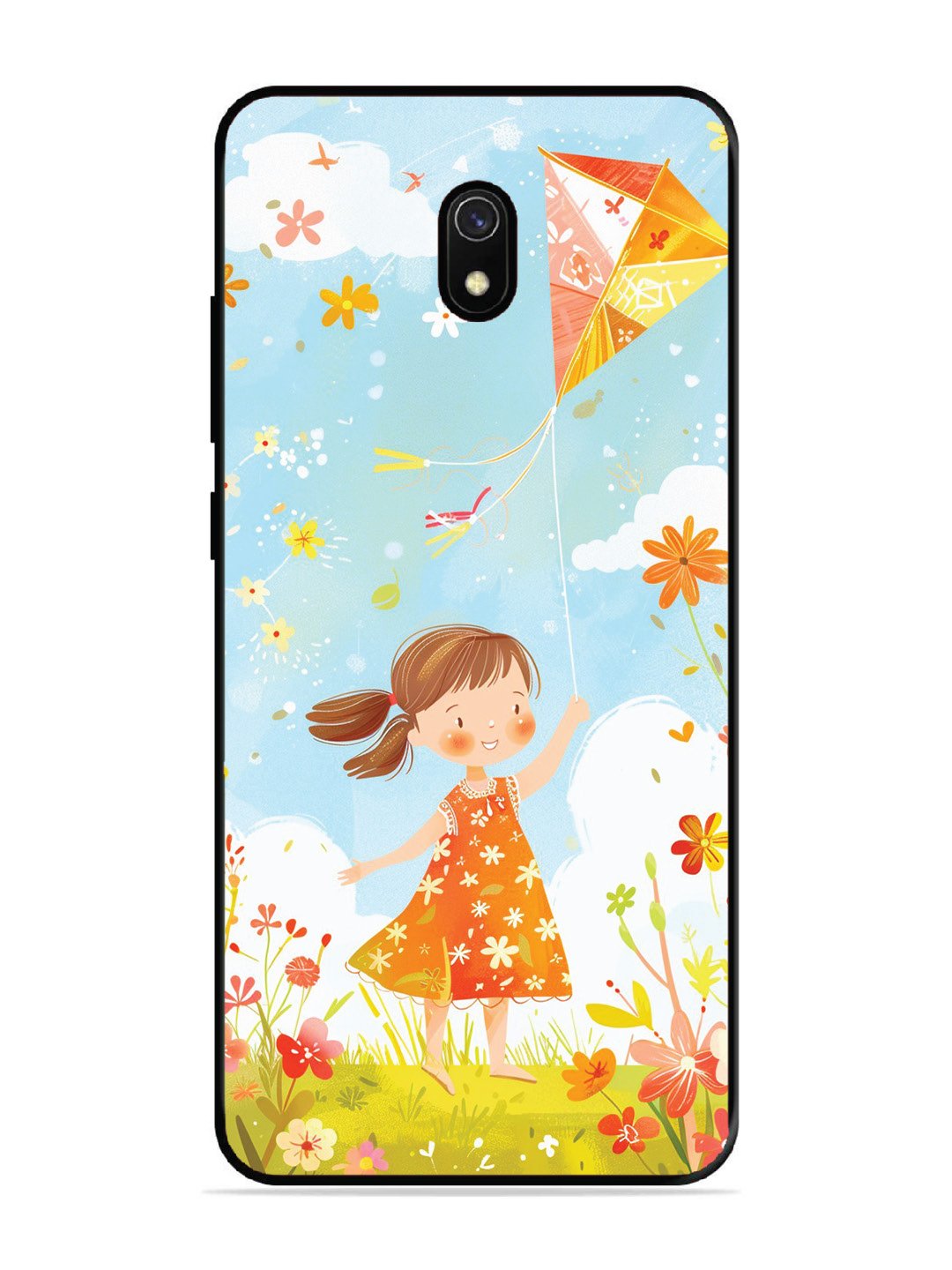 Xiaomi Redmi 8A Little Girl Kite Flying