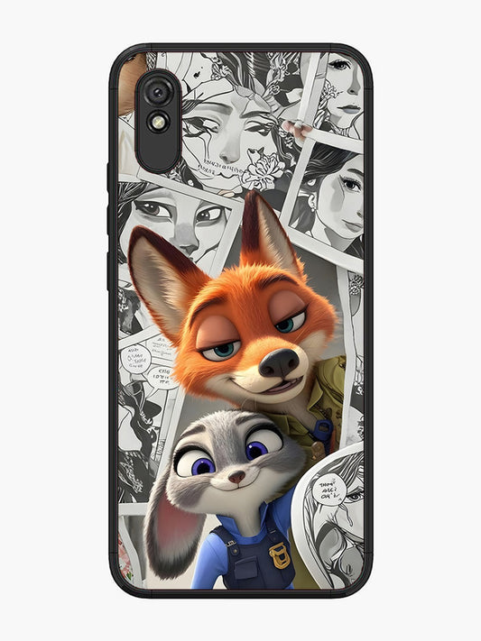 XIAOMI Redmi 9A Cute Nick wilde and judy hopps