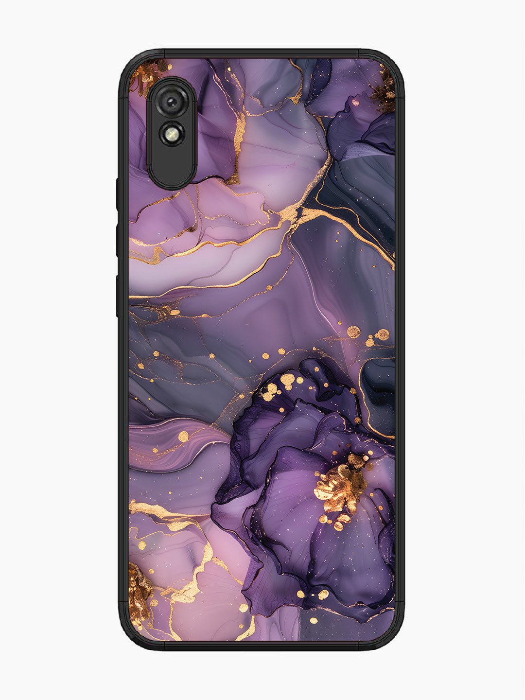 Xiaomi Redmi 9A Royal Orchid Theme Marble
