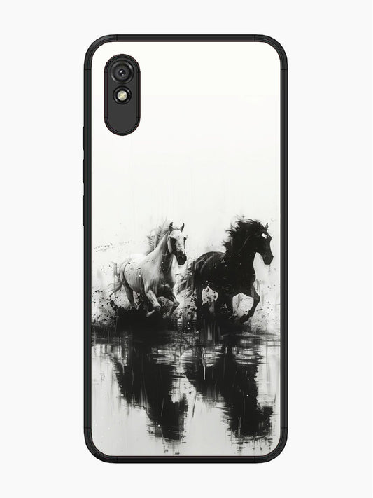 Xiaomi Redmi 9A Black & White Horse