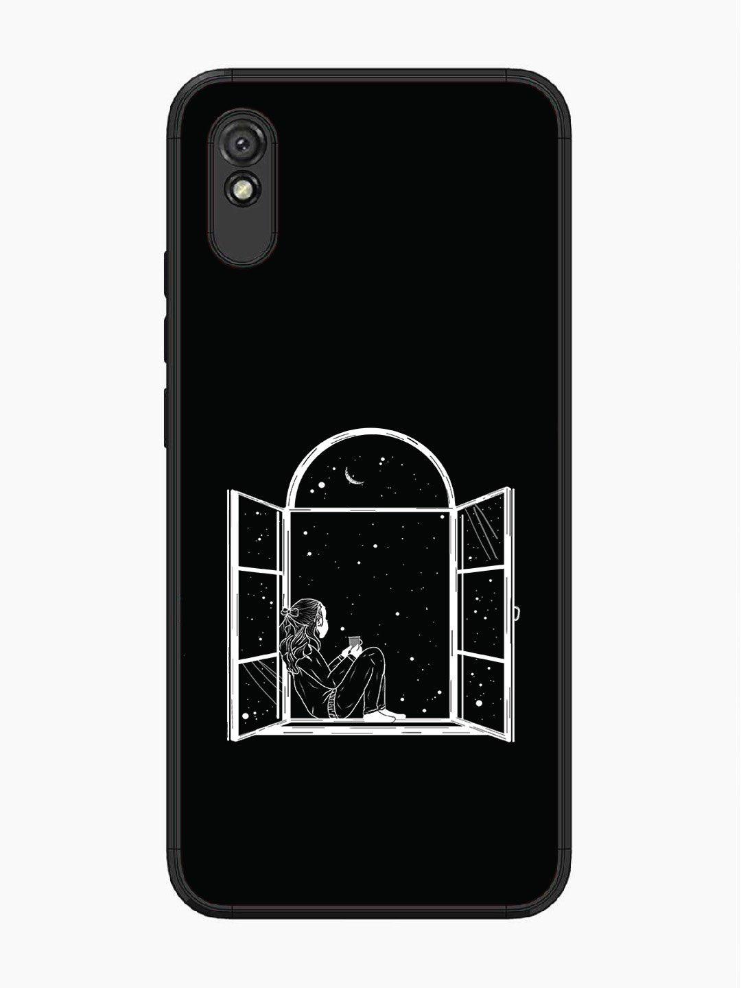 Xiaomi Redmi 9A Little Girl on Window