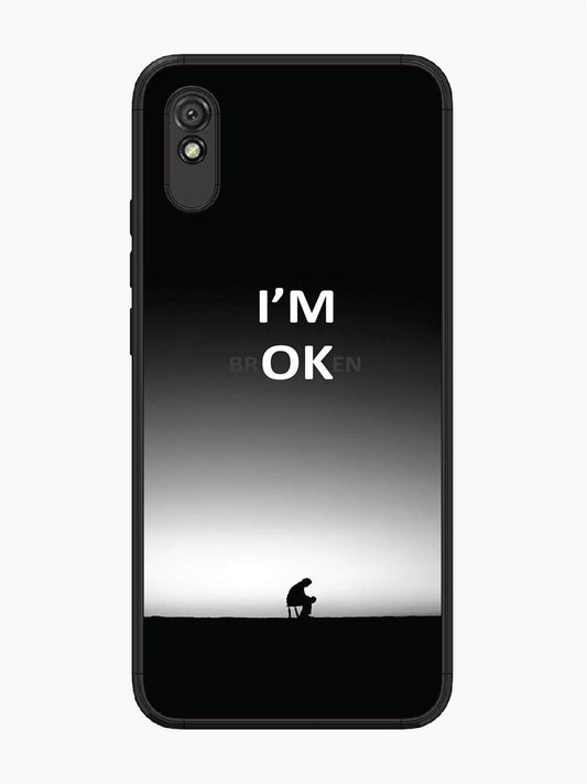 Xiaomi Redmi 9A I'm Broken A man on Chair Alone