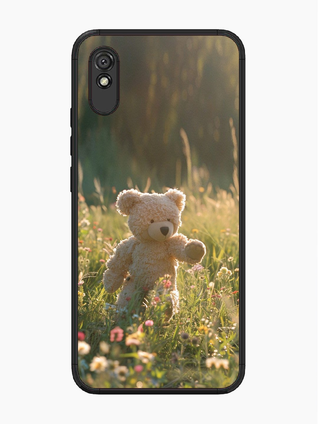 Xiaomi Redmi 9A Teddy Bear Outdoors