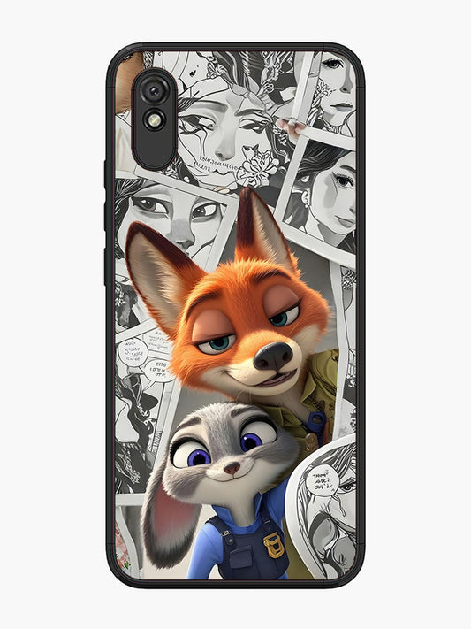 XIAOMI Redmi 9i Cute Nick wilde and judy hopps