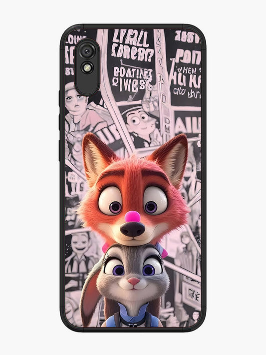 XIAOMI Redmi 9i Cute Nick wilde and judy hopps 2