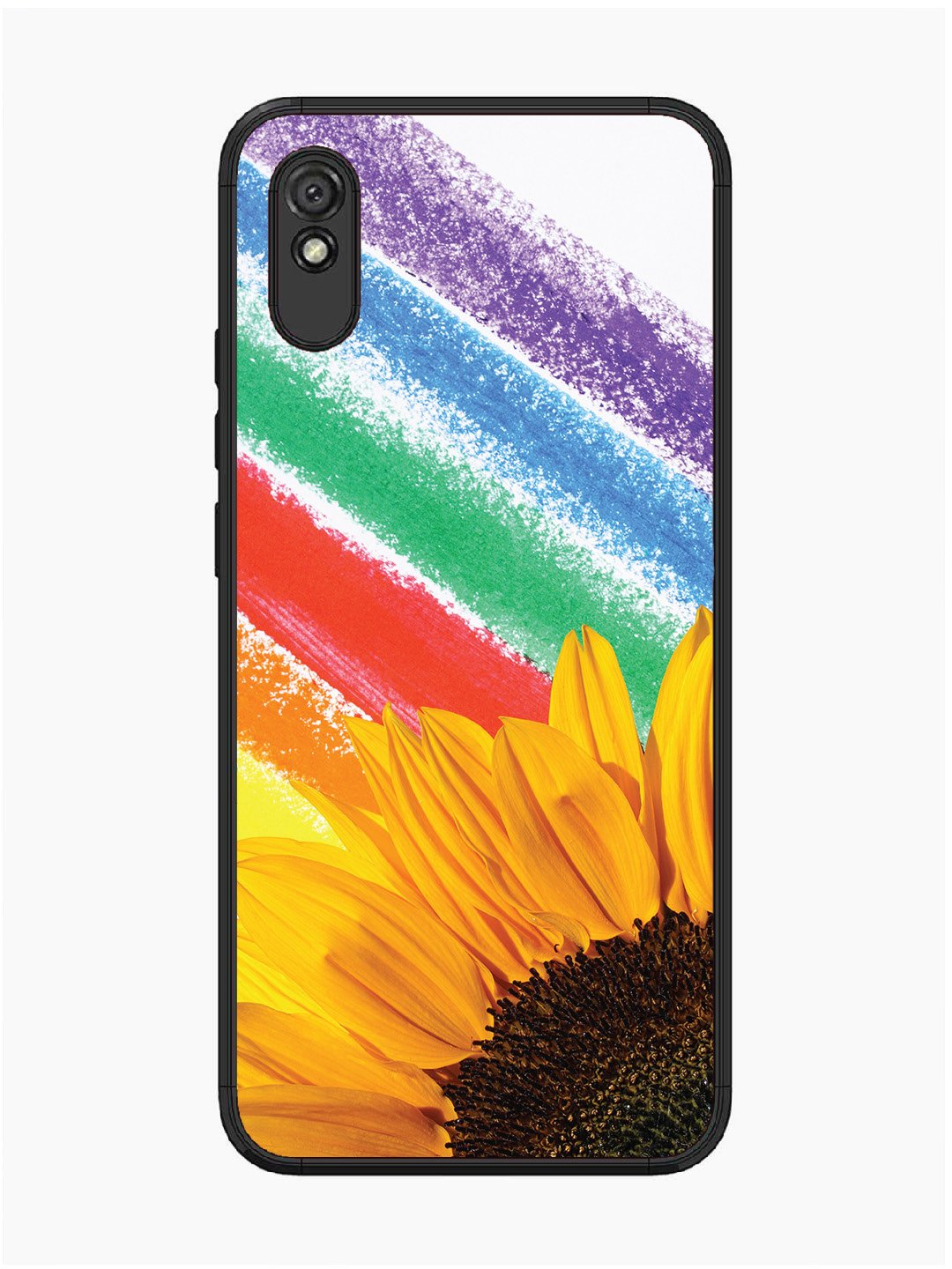 Xiaomi Redmi 9I Sunflower on Colourful Lines