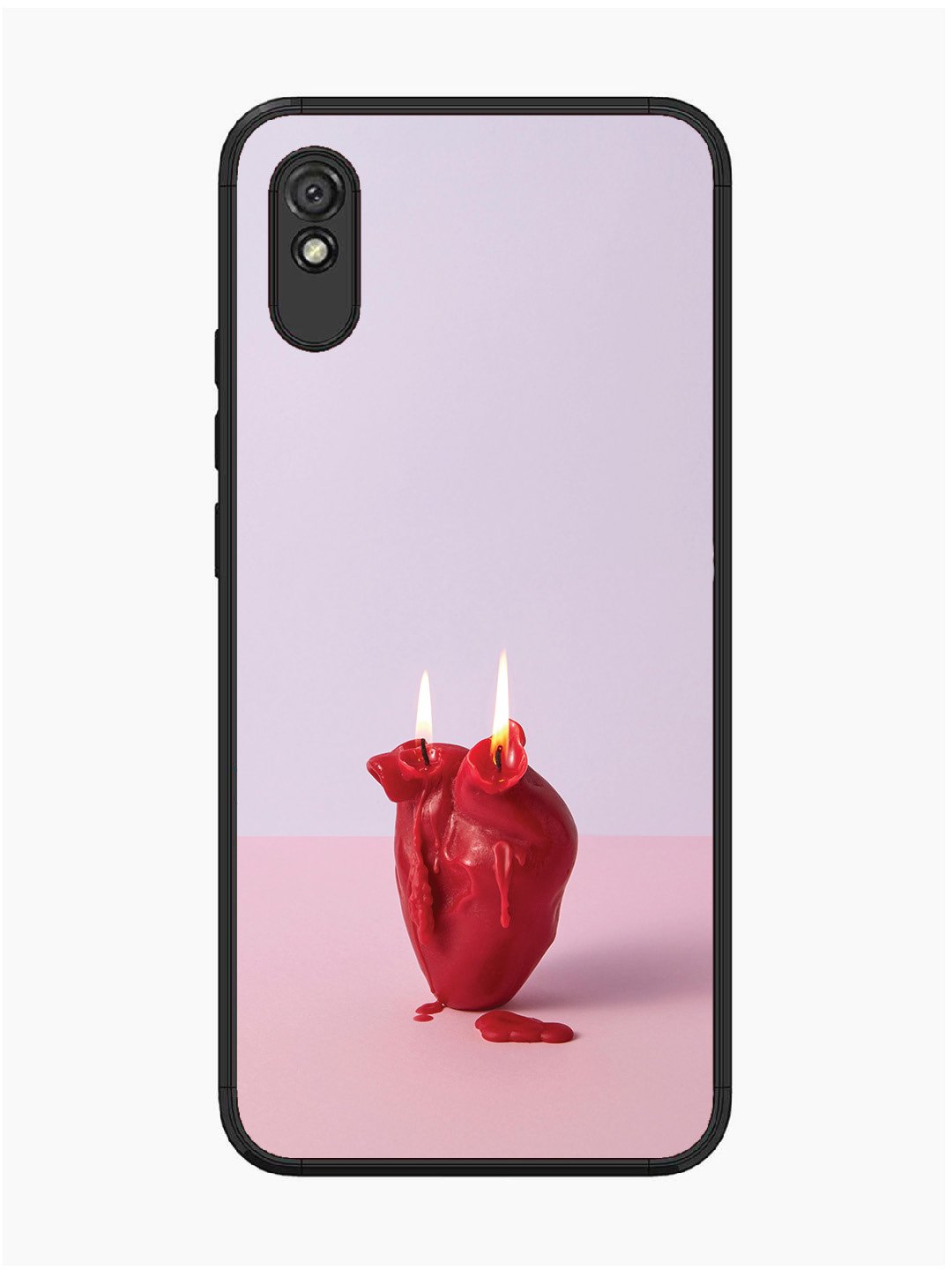 Xiaomi Redmi 9I A Lighted Heart Candle