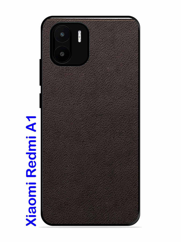 Xiaomi Redmi A1 Print of Brown Leather Pattern