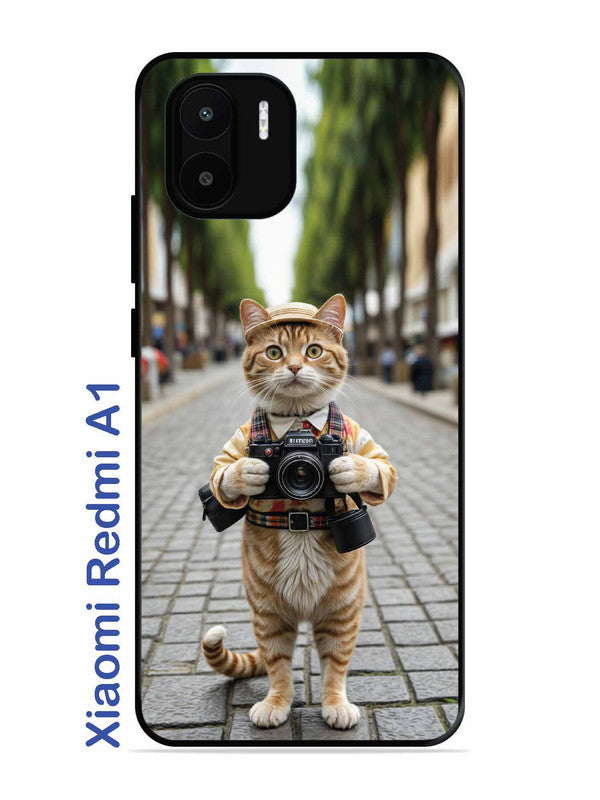 Xiaomi Redmi A1 Cat as Cameraman