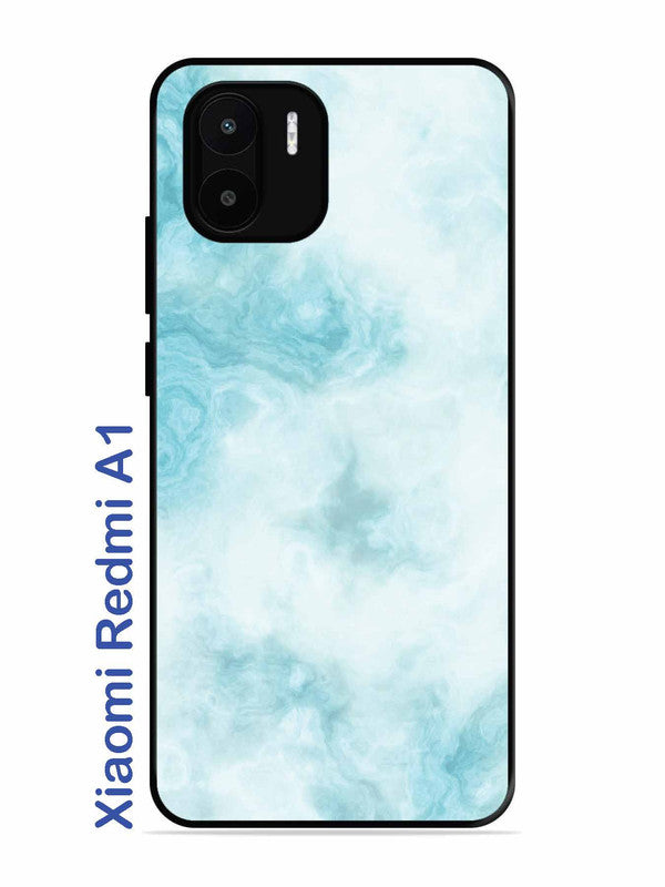 Xiaomi Redmi A1 Light Blue with White Ocean Marble