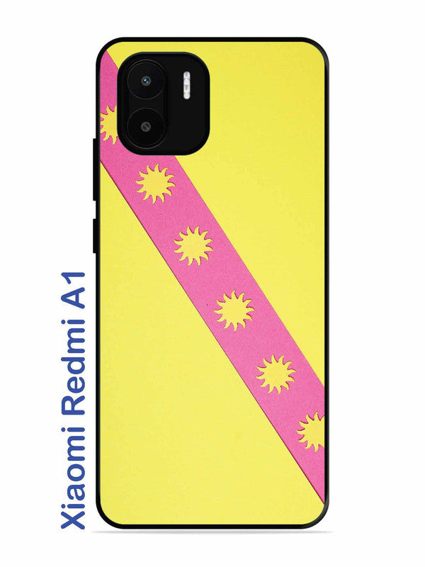 Xiaomi Redmi A1 Pick Strip on Yellow Colour