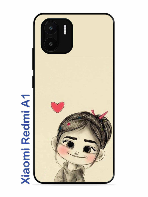 Xiaomi Redmi A1 Cute Girl Looking at You