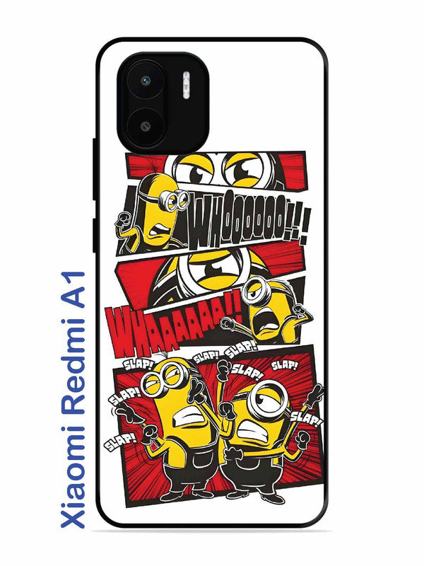 Xiaomi Redmi A1 Minions Comic Panel Action