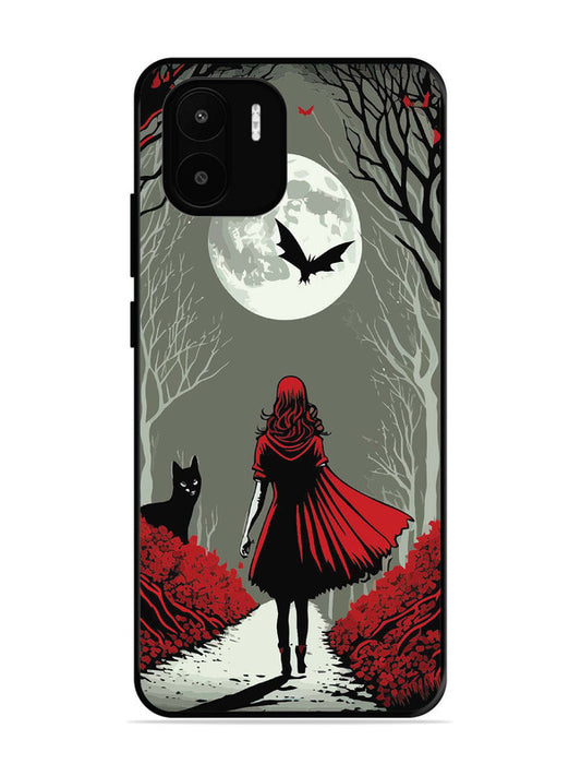 XIAOMI Redmi A2 Scarlet Girl in Red Forest