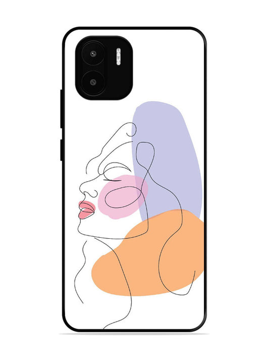 XIAOMI Redmi A2 Line Art Girl Face