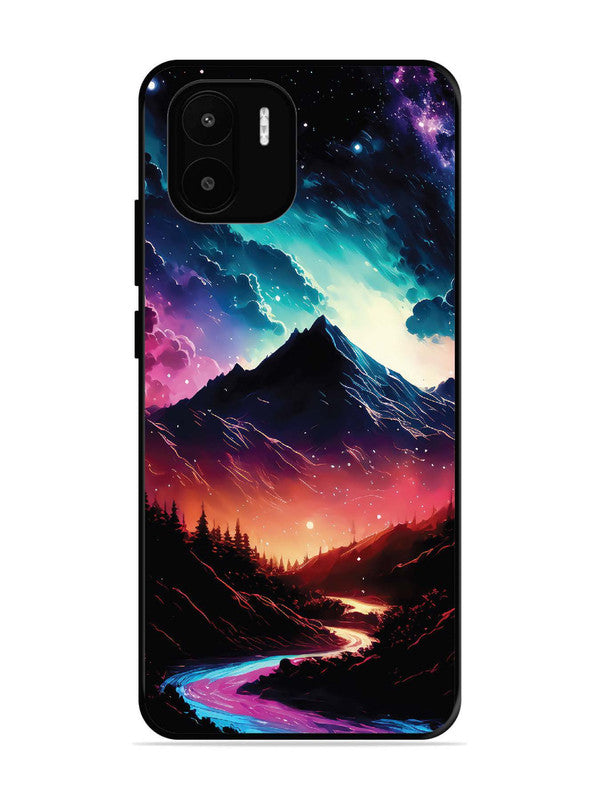 XIAOMI Redmi A2 mountain-valley-Colorful-cloud-at-night